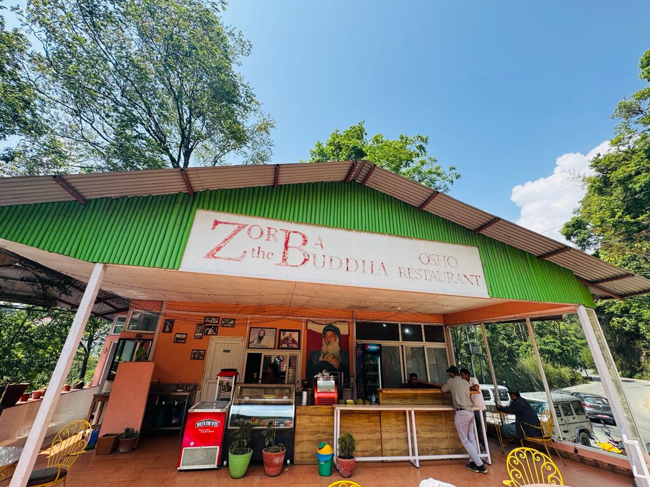 Zobra Restaurant Main Entrance and Reception Area
